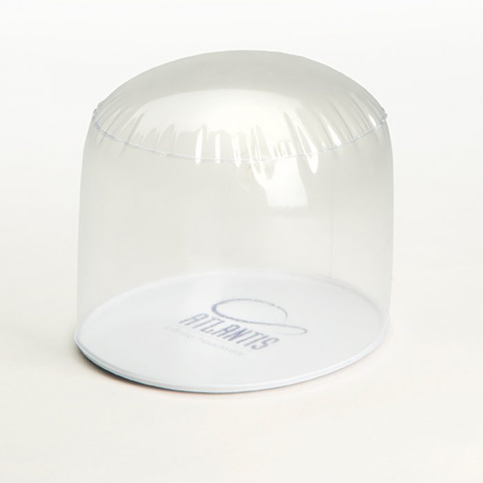 Inflatable cap/beanie display