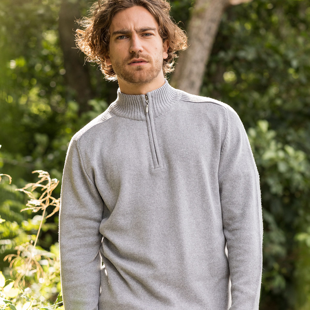 Wakhan 1/4 Zip Knit Sweater