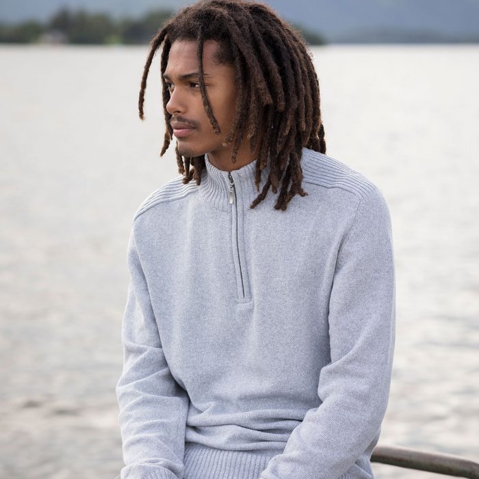 Wakhan 1/4 Zip Knit Sweater