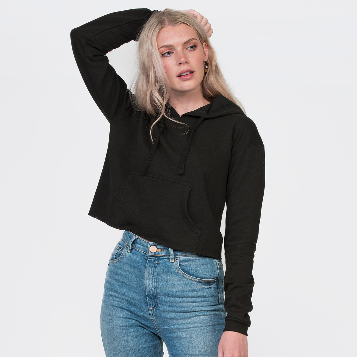 Girlie Cropped Hoodie